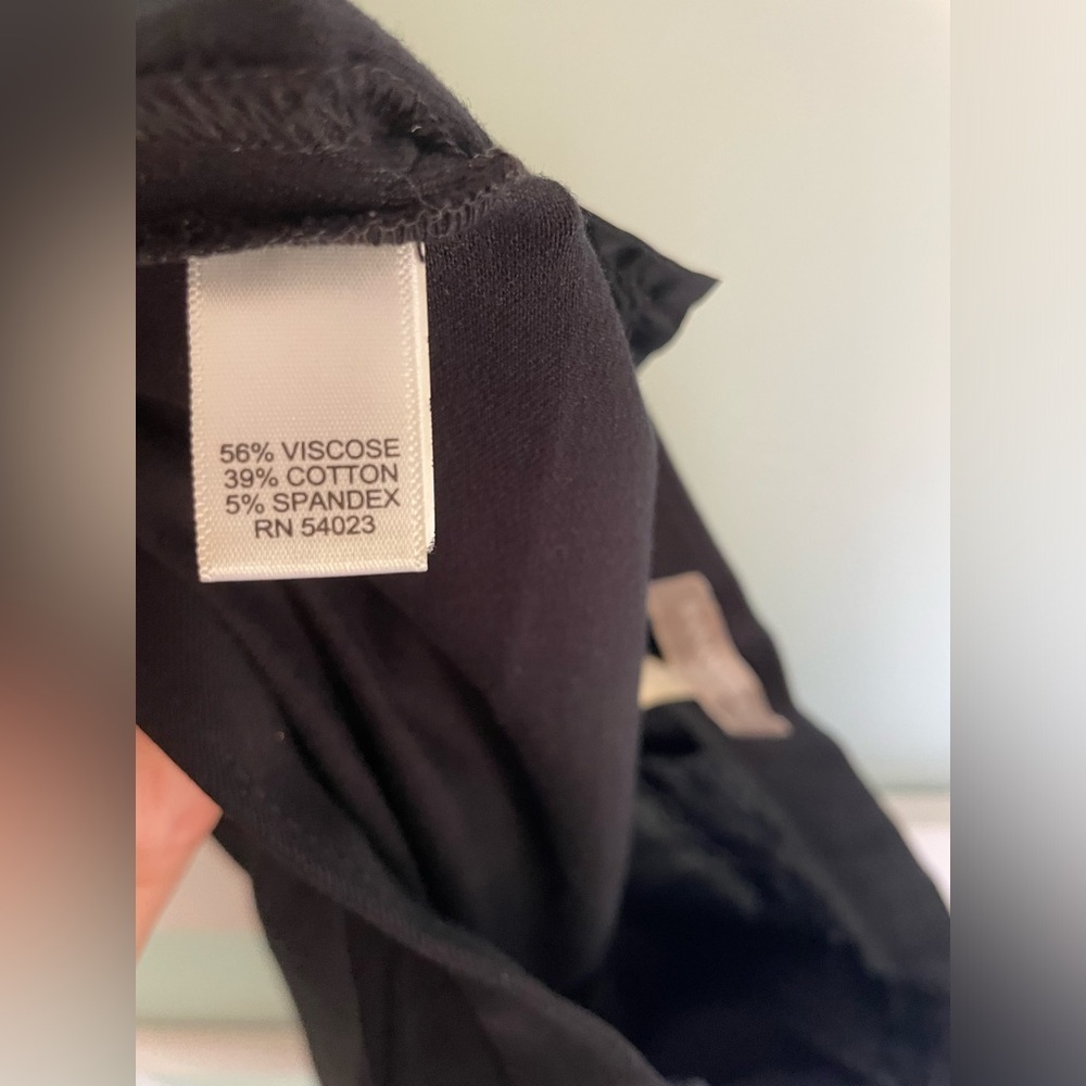 🧑🎄🌙 Banana republic casual pants black size 8 EUC 🥰 - Picture 6 of 7